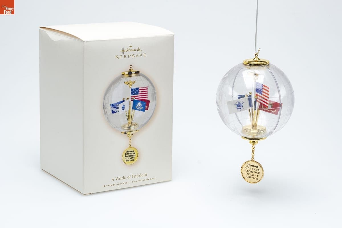 Hallmark "A World of Freedom" Christmas Ornament, 2007
