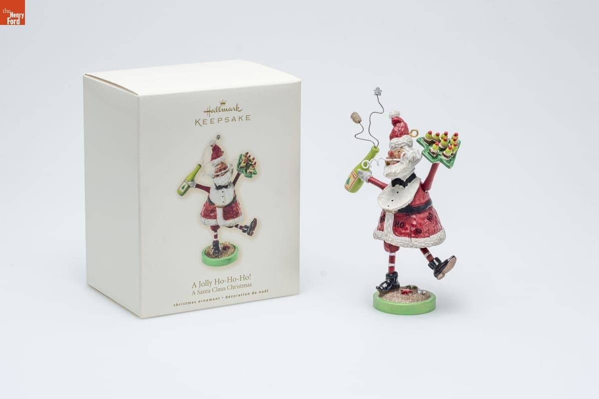 Hallmark "A Santa Claus Christmas Collection: A Jolly Ho-Ho-Ho!" Christmas Ornament, 2008