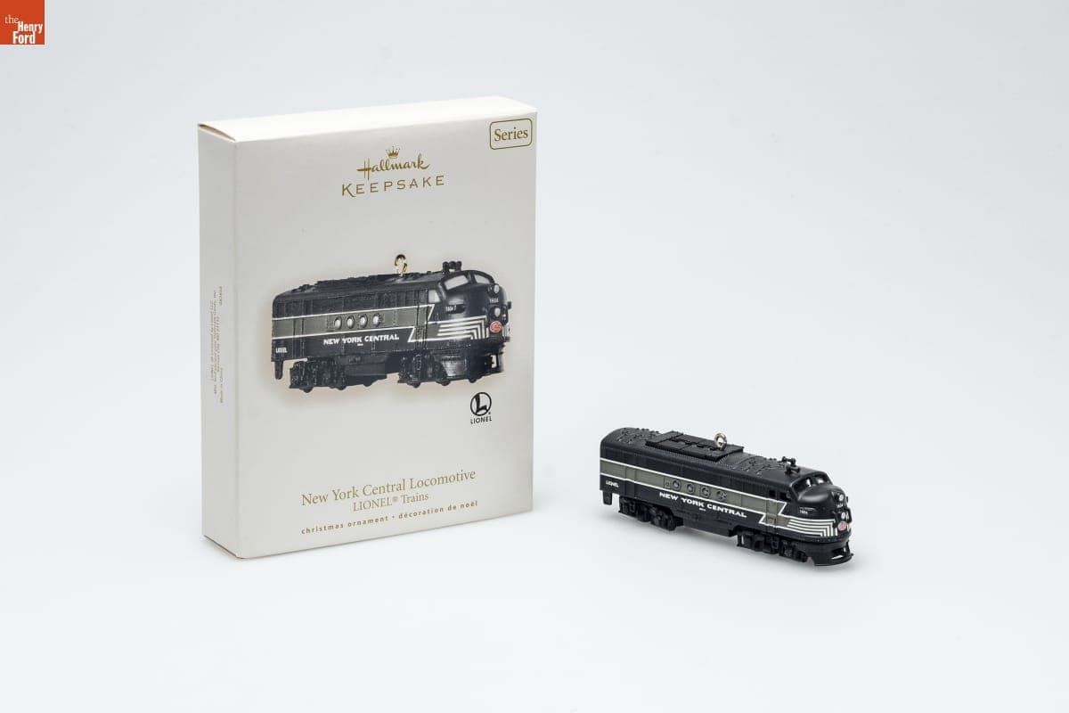 Hallmark "LIONEL Trains Series: New York Central Locomotive" Christmas Ornament, 2008