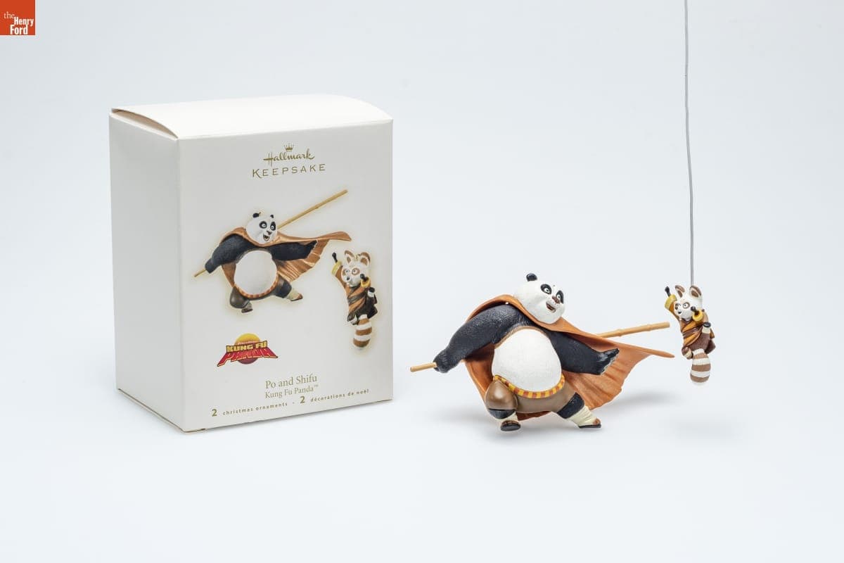 Hallmark "DreamWorks Kung Fu Panda: Po and Shifu" Christmas Ornament, 2008