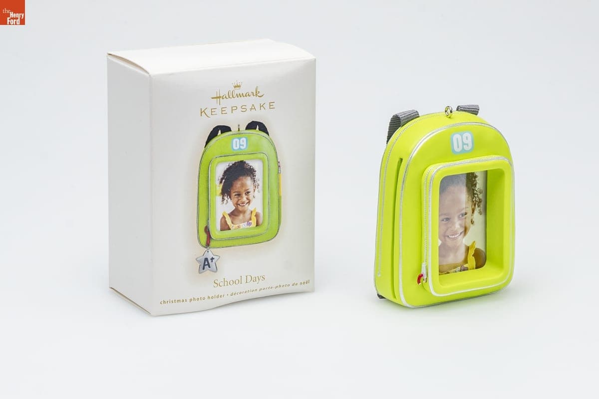 Hallmark "School Days Photo Holder" Christmas Ornament, 2009