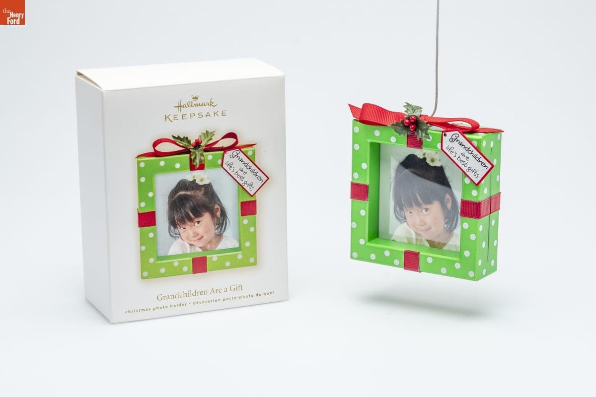 Hallmark "Grandchildren Are a Gift Photo Holder" Christmas Ornament, 2009