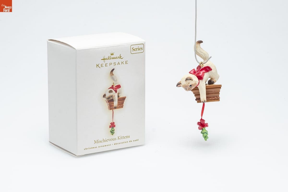 Hallmark "Mischievous Kittens Series" Christmas Ornament, 2009