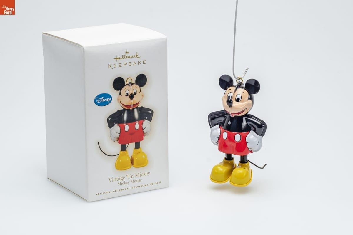 Hallmark "Mickey Mouse: Vintage Tin Mickey" Christmas Ornament, 2009