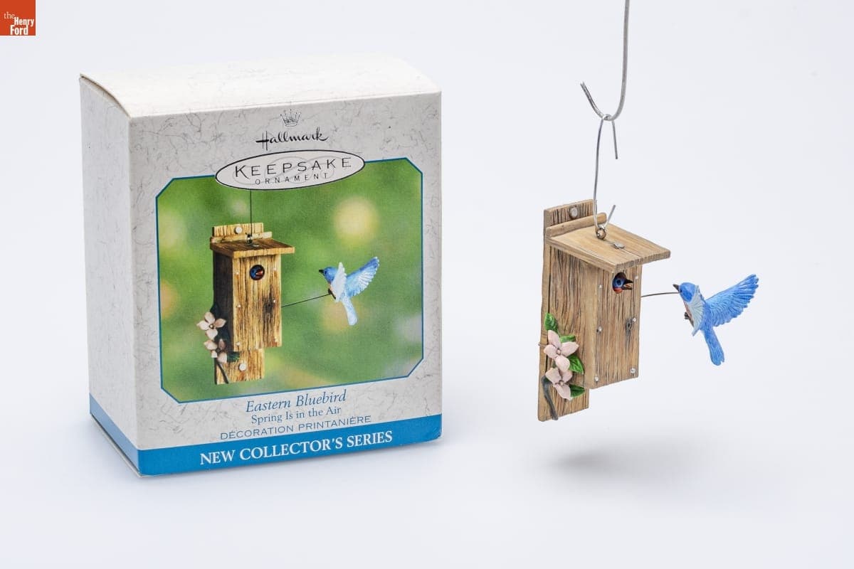 Hallmark "Spring Is in the Air Series: Eastern Bluebird" Spring Ornament, 2000