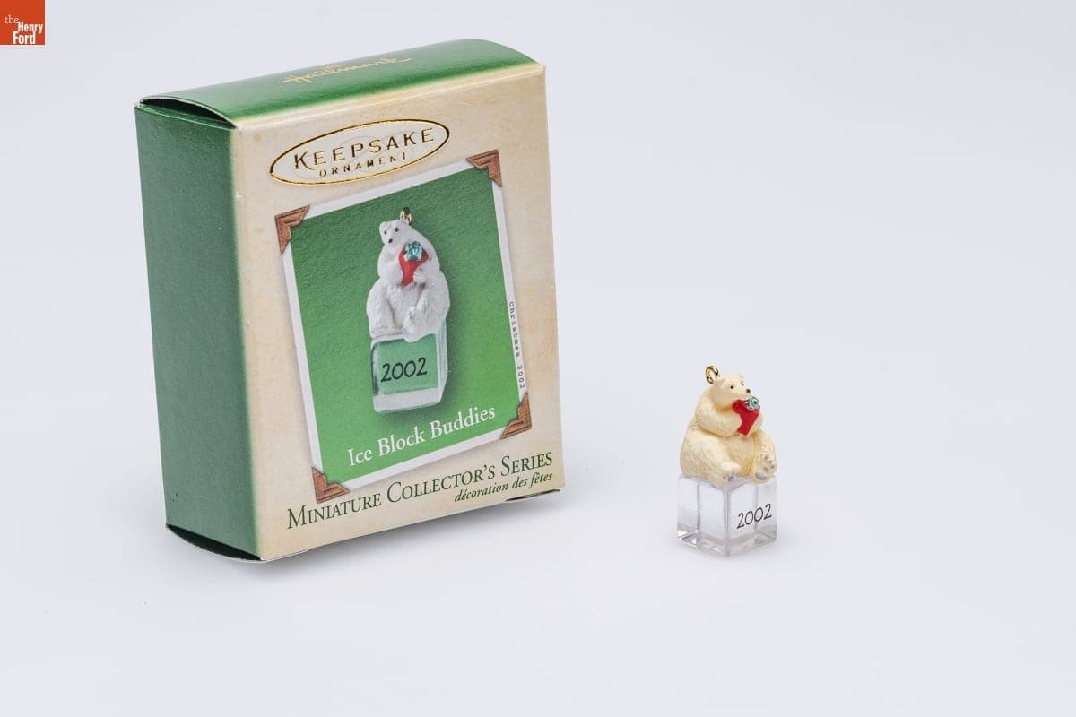 Hallmark "Ice Block Buddies Series" Miniature Christmas Ornament, 2002