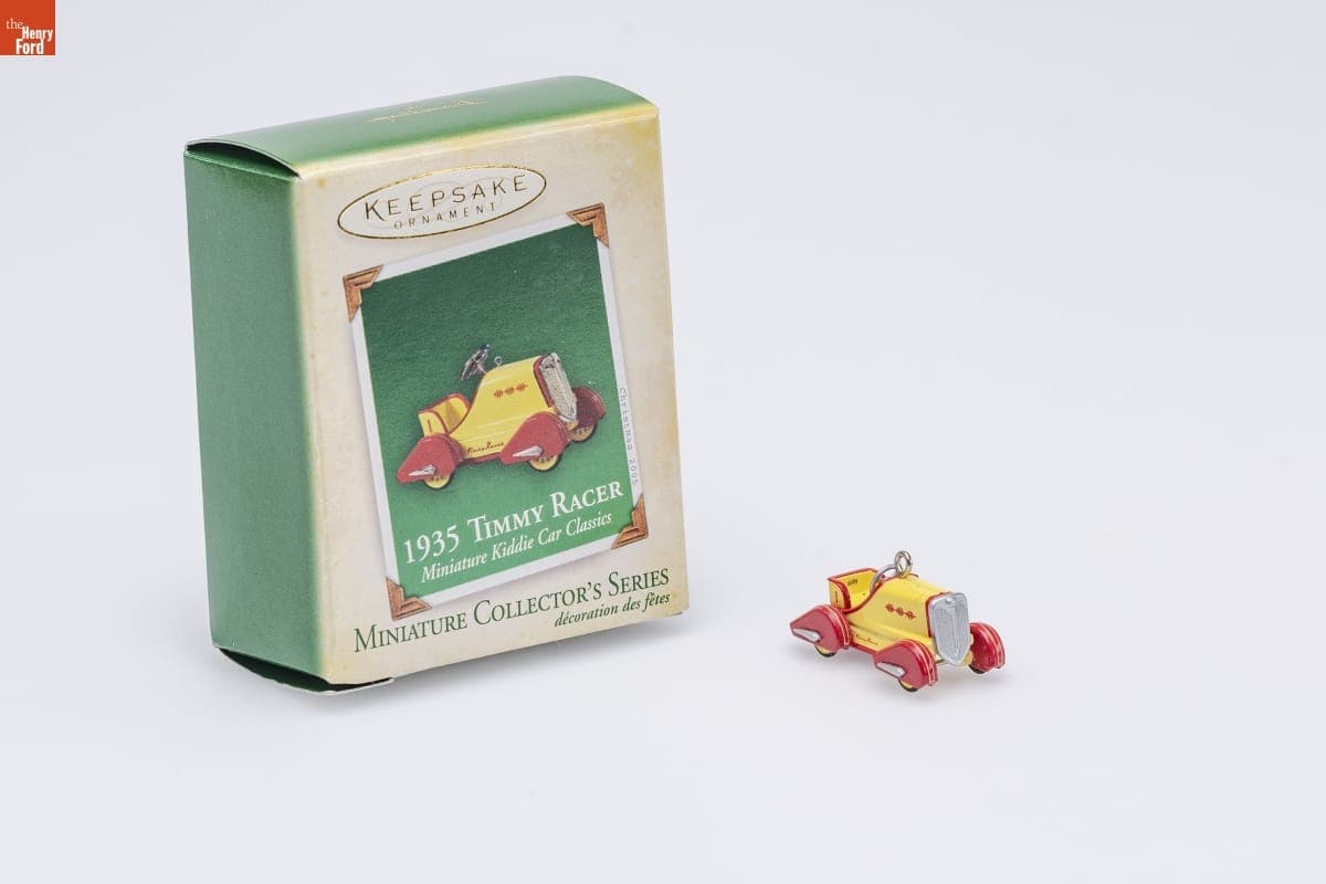 Hallmark "Miniature Kiddie Car Classics Series: 1935 Timmy Racer" Miniature Christmas Ornament, 2005