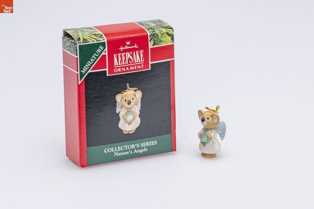 Hallmark "Nature's Angels Series" Miniature Christmas Ornament, 1992