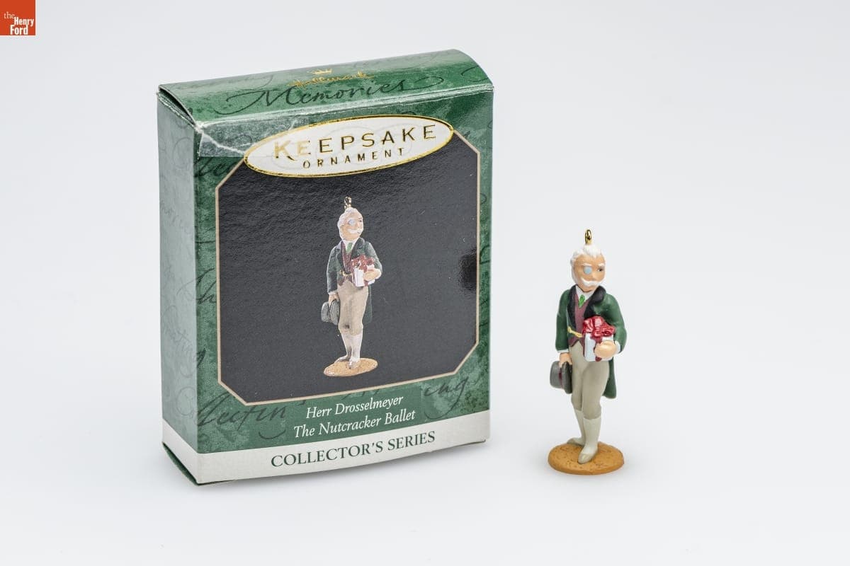 Hallmark "The Nutcracker Ballet Series: Herr Drosselmeyer" Miniature Christmas Ornament, 1997
