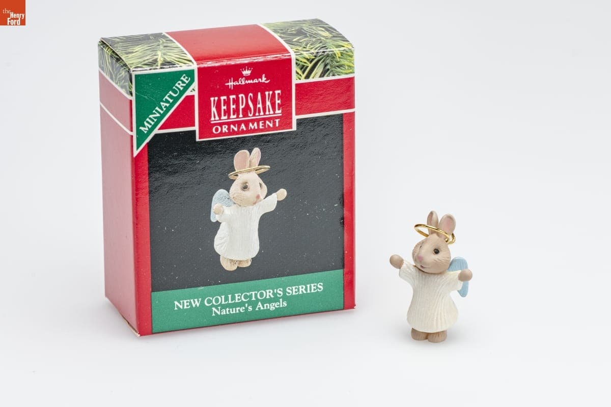 Hallmark "Nature's Angels Series" Miniature Christmas Ornament, 1990