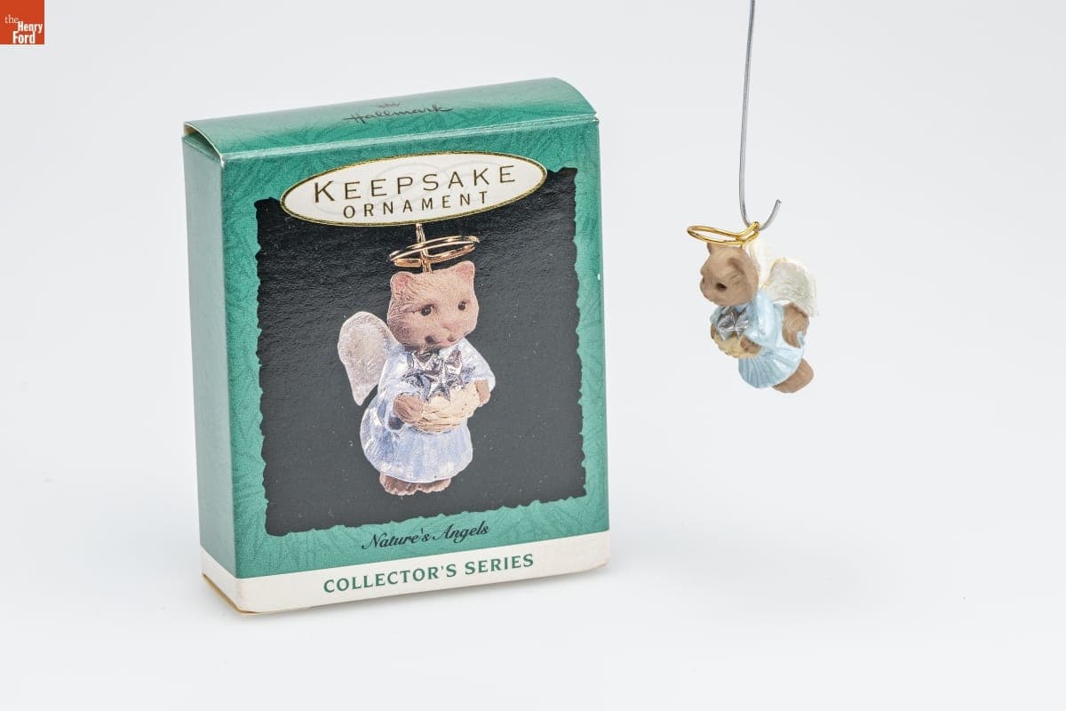 Hallmark "Nature's Angels Series" Miniature Christmas Ornament, 1993