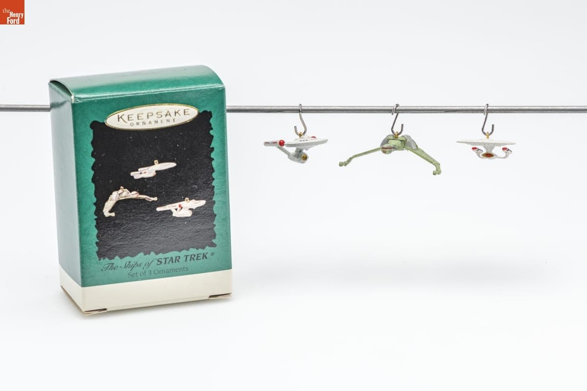 Hallmark "Star Trek: The Ships of Star Trek" Miniature Christmas Ornament, 1995