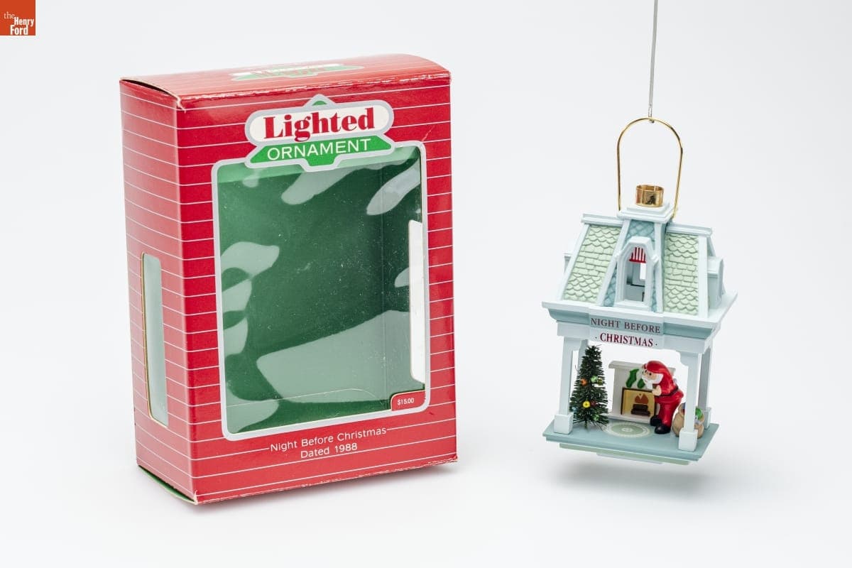 Hallmark "Christmas Classics Series: Night Before Christmas" Christmas Ornament, 1988