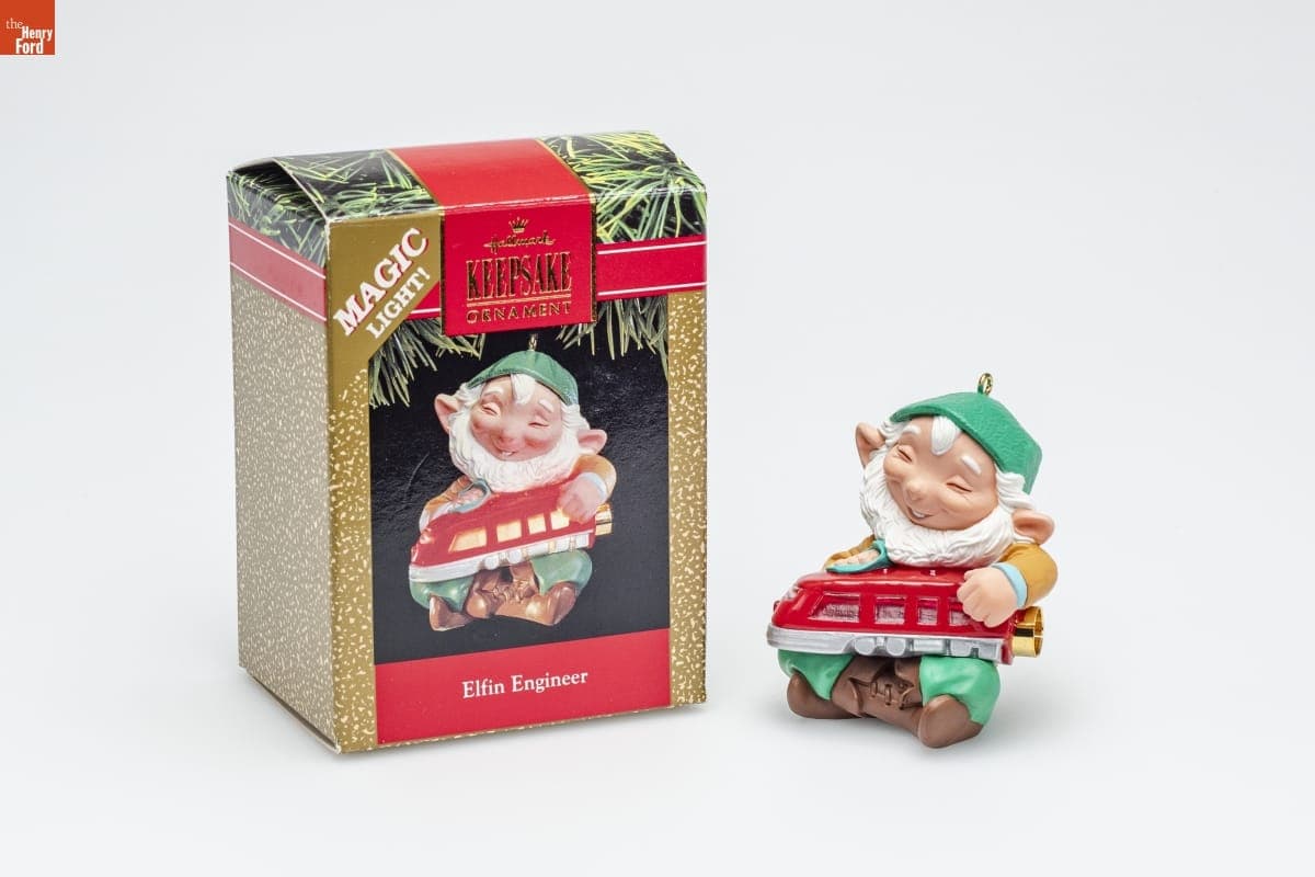 Hallmark "Elfin Engineer" Christmas Ornament, 1991