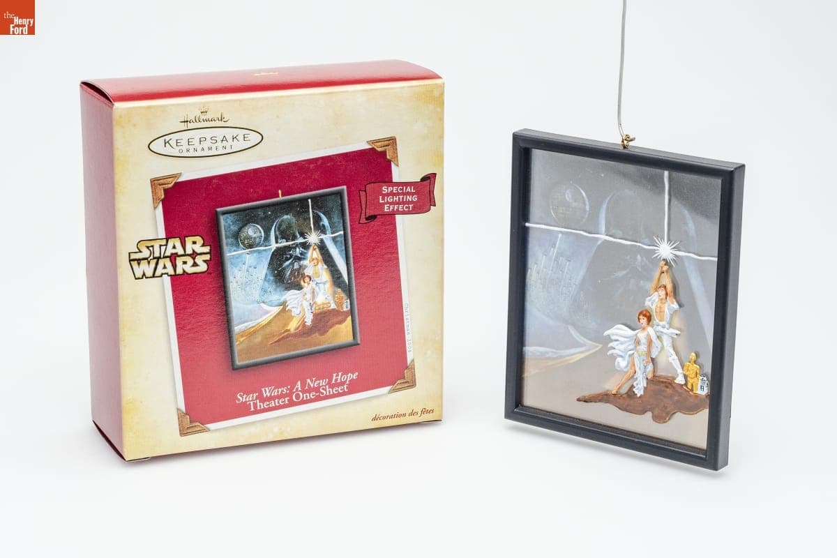 Hallmark "Star Wars A New Hope: Theater One-Sheet" Christmas Ornament, 2004
