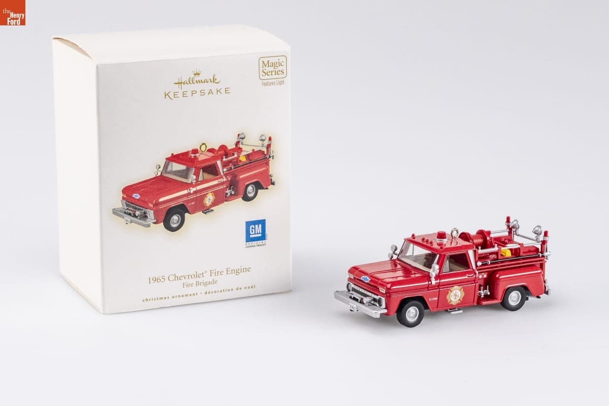 Hallmark "Fire Brigade Series: 1965 Chevrolet Fire Engine" Christmas Ornament, 2009