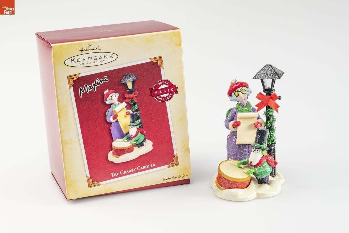 Hallmark "Maxine: The Crabby Caroler" Christmas Ornament, 2005