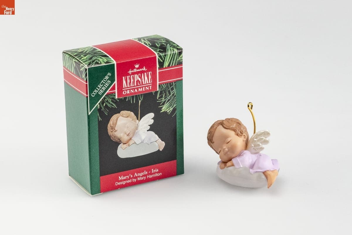 Hallmark "Mary's Angels Series: Iris" Christmas Ornament, 1991