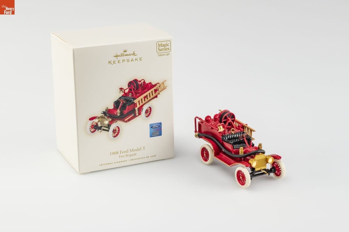 Hallmark "Fire Brigade Series: 1908 Ford Model T" Christmas Ornament, 2008