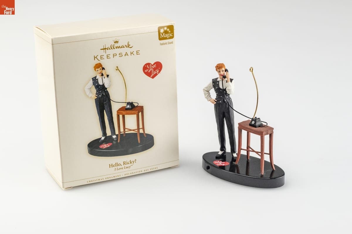 Hallmark "I Love Lucy: Hello, Ricky?" Christmas Ornament, 2006