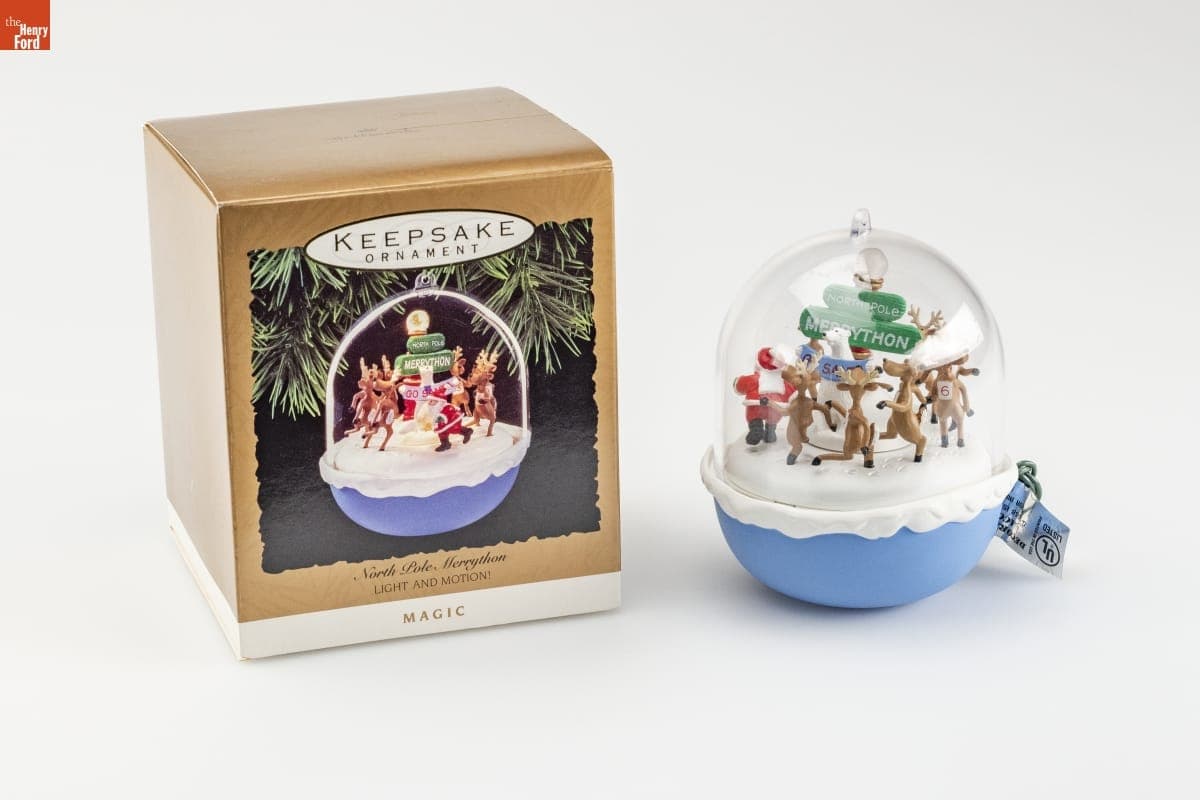 Hallmark "North Pole Merrython" Christmas Ornament, 1993
