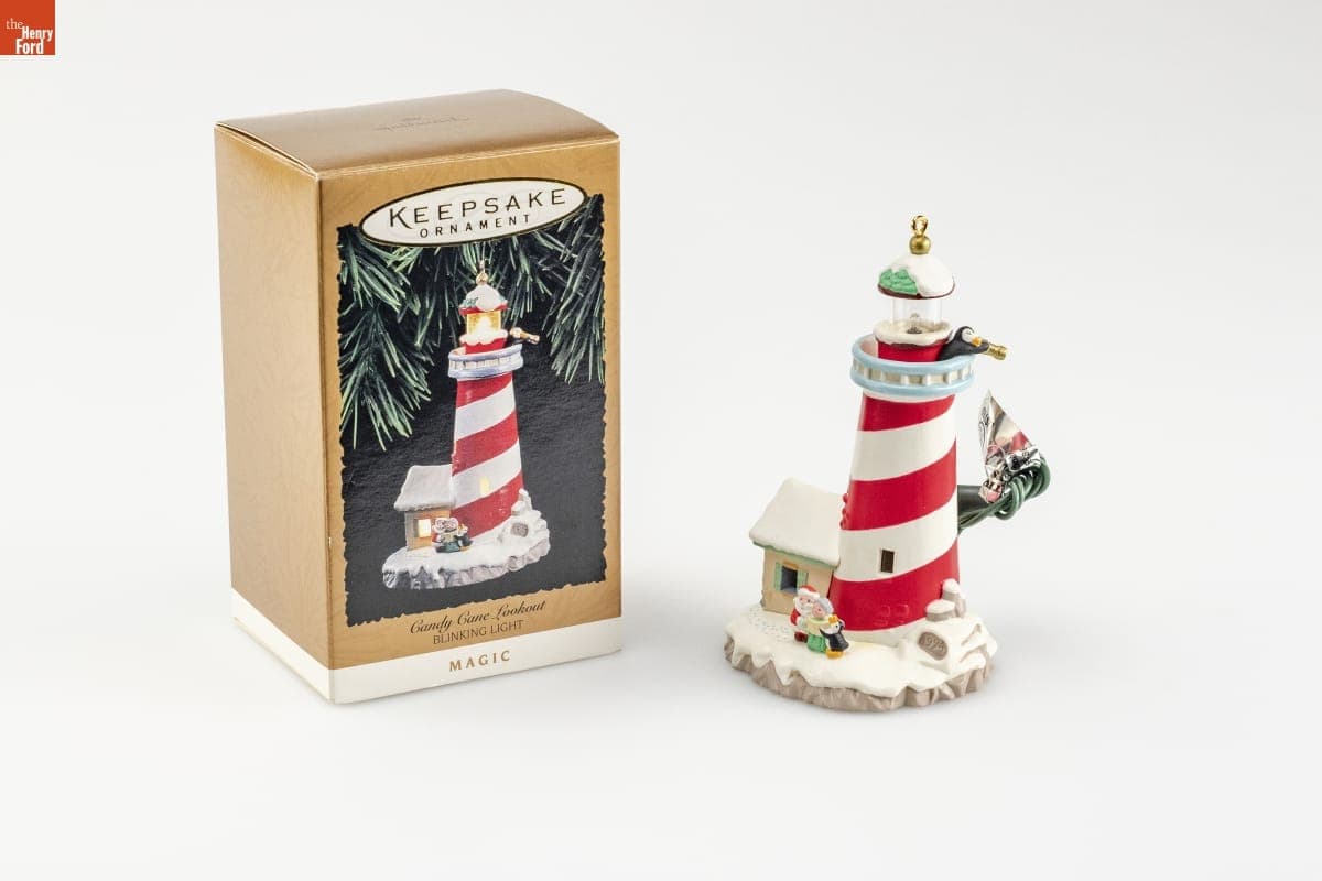 Hallmark "Candy Cane Lookout" Christmas Ornament, 1994