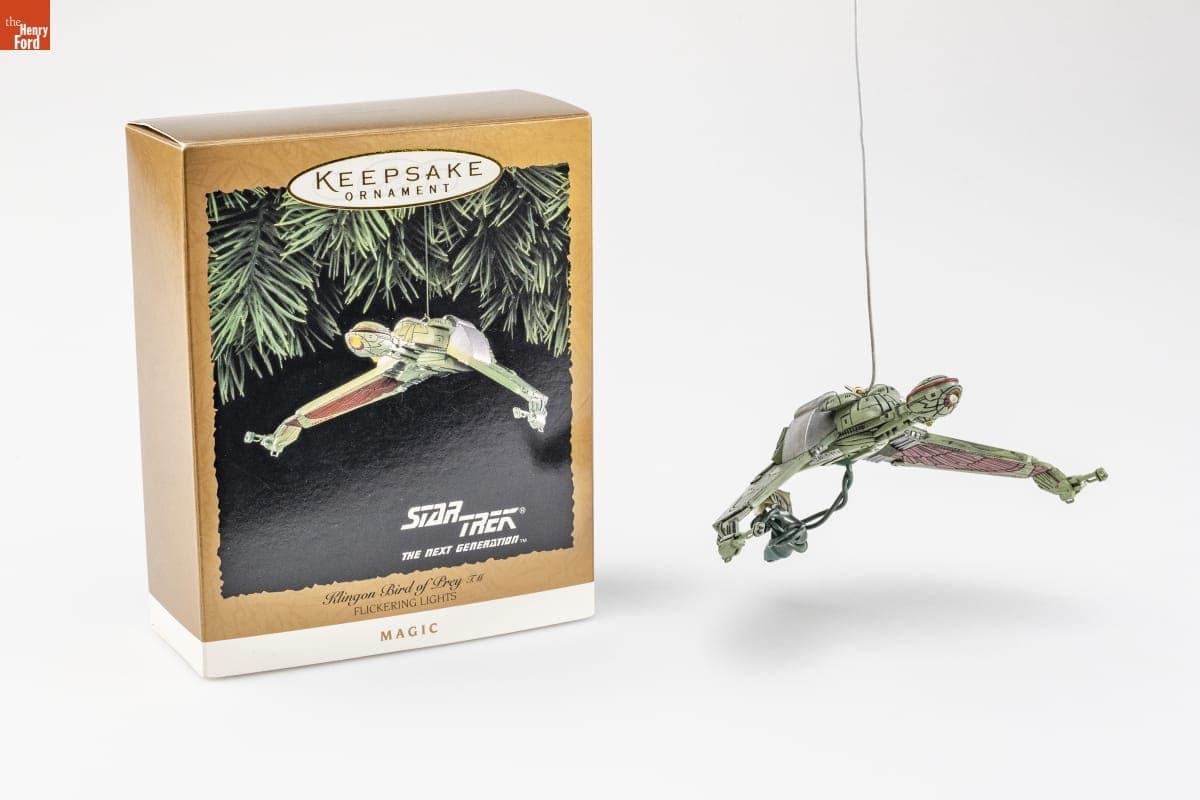 Hallmark "Star Trek The Next Generation: Klingon Bird of Prey" Christmas Ornament, 1994