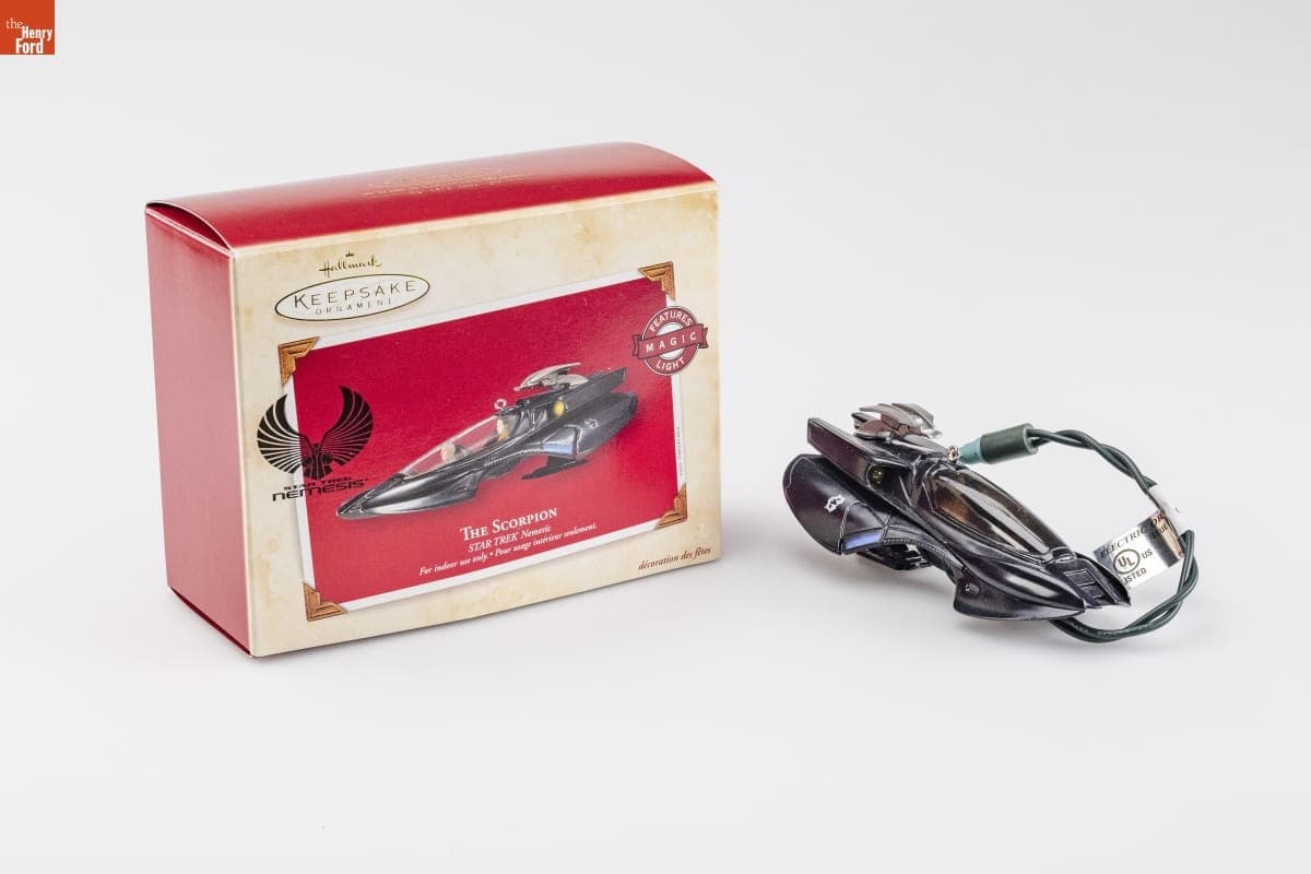 Hallmark "STAR TREK Nemesis: The Scorpion" Christmas Ornament, 2003