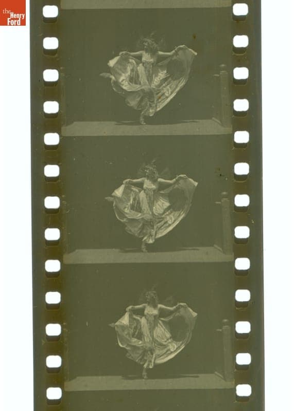 Edison Kinetoscope Film, "The Butterfly Dance," 1894-1895