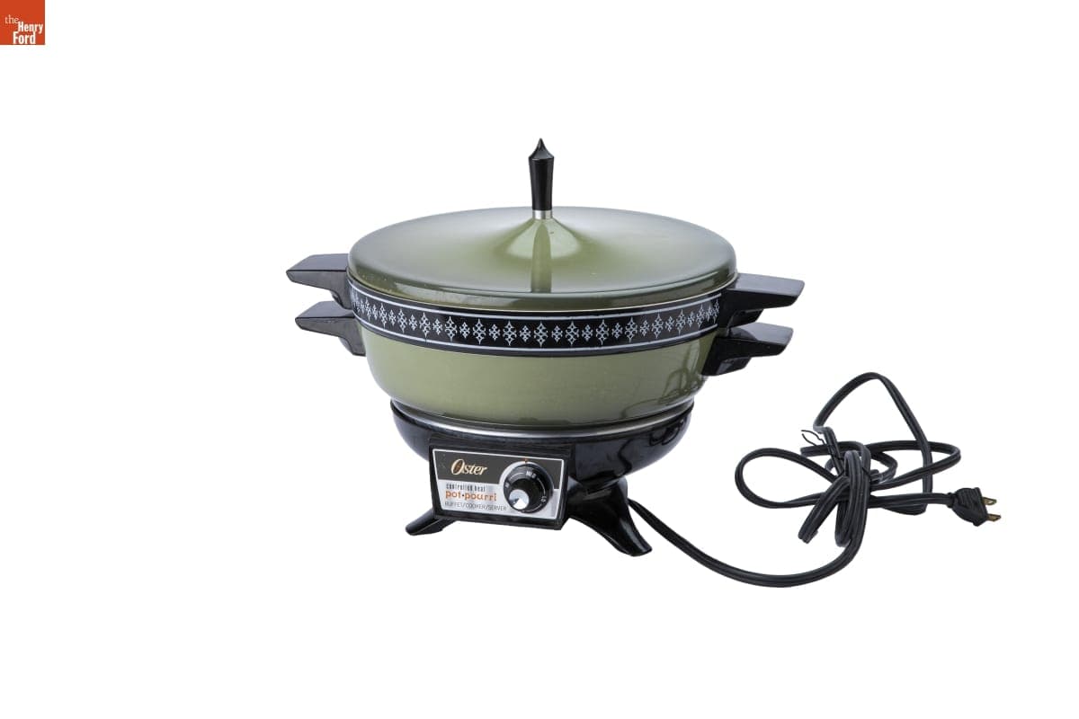 Oster Pot Pourri Buffet, Cooker and Server, 1972-1976