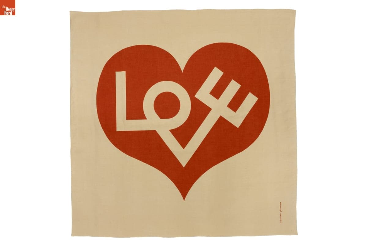 Environmental Enrichment Panel, "Love Heart," Designed by Alexander Girard for Herman Miller, 1972