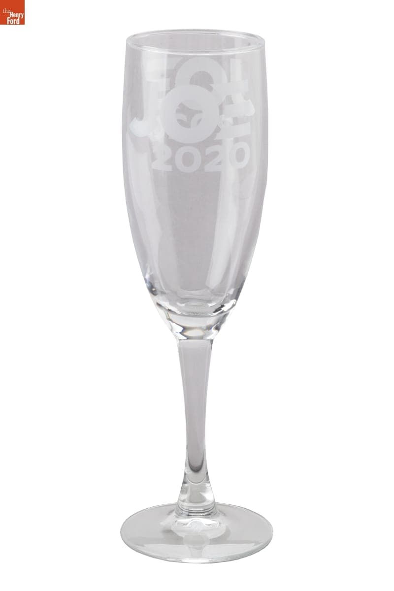Champagne Flute, Presented at 2020 Democratic National Convention, August 2020