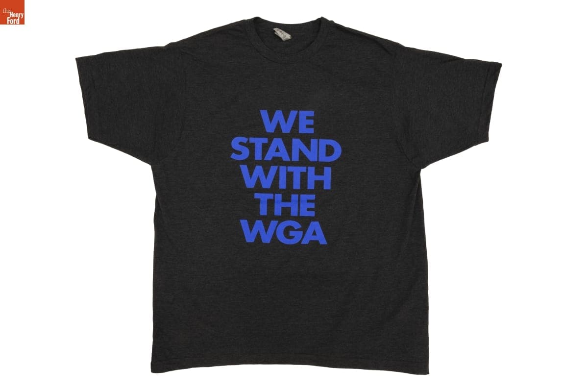"WGAW / Writers Guild of America West" T-Shirt, 2023
