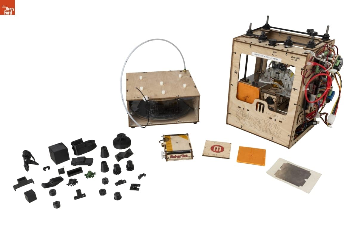 MakerBot "Cupcake" CNC 3D Printer, 2010