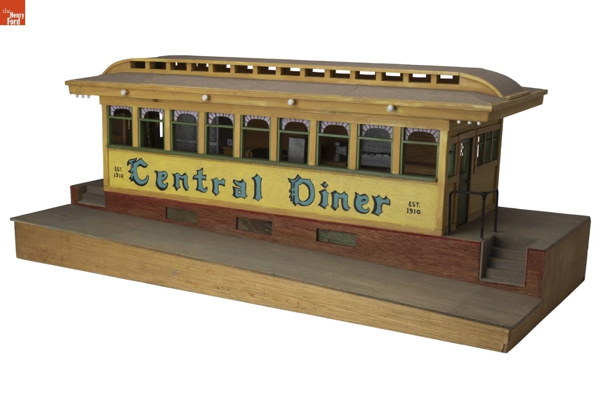 "Central Diner" Model, circa 1985