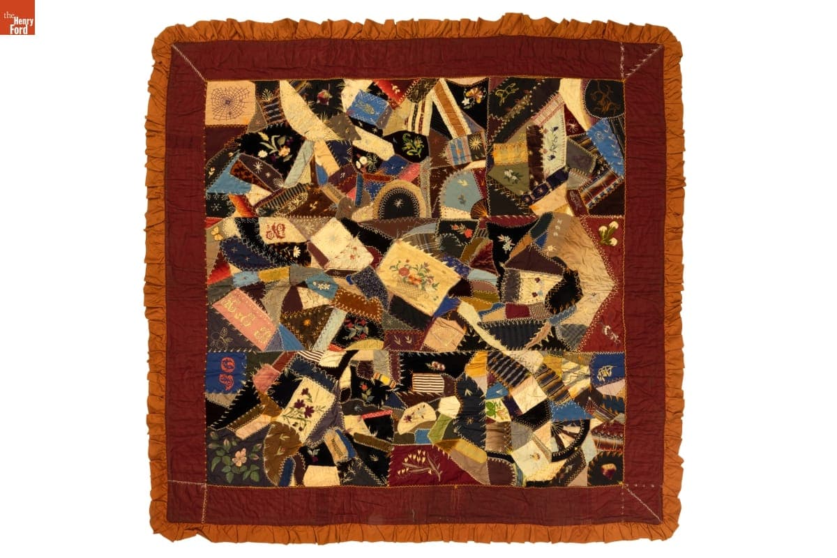 Crazy Quilt, circa 1890