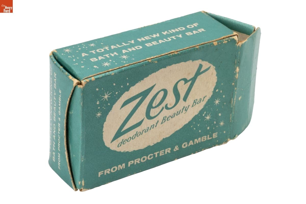 Zest Beauty Bar Product Sample, 1957