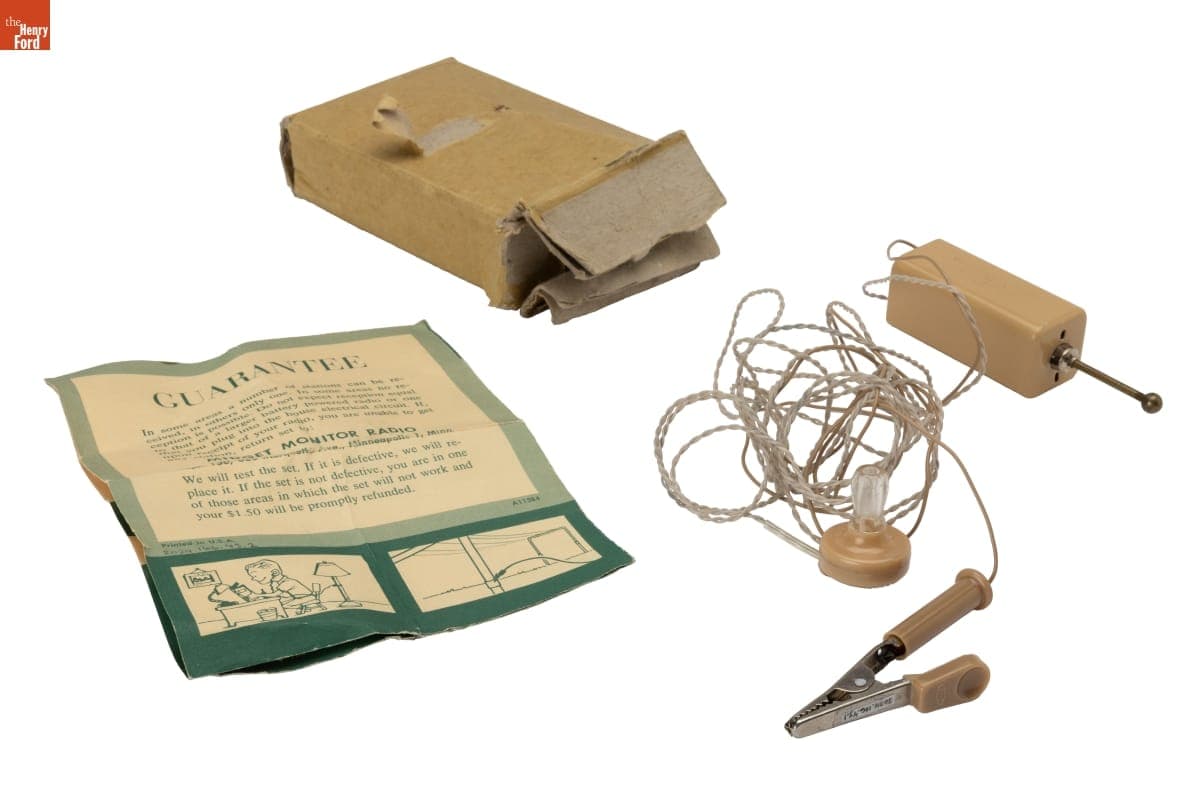 Midget Monitor Radio, 1950-1955