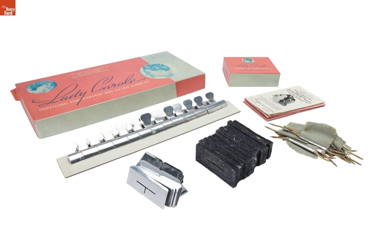 "Lady Carole" Home Permanent Wave Set, circa 1940