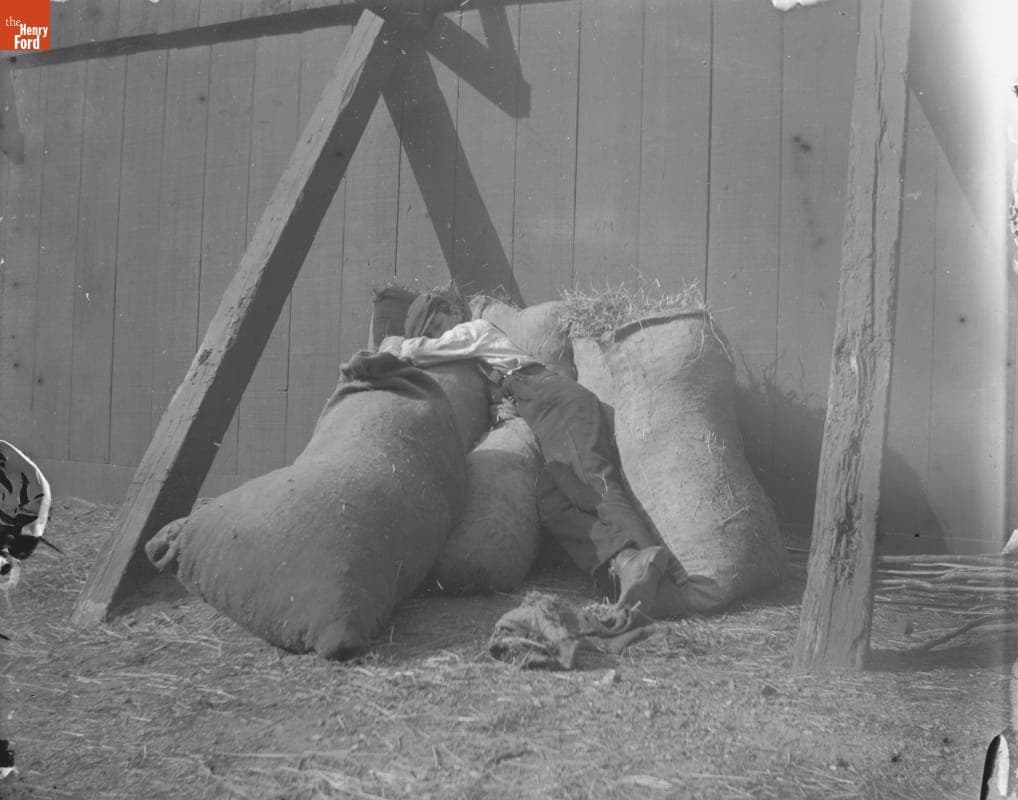 Boy on Palmer's Dock, Brooklyn, New York, 1890-1915