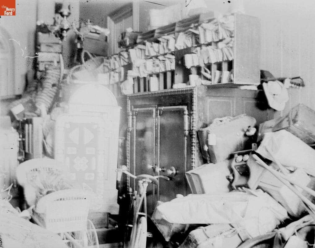 Police Property Clerks, Store Room, 1890-1915