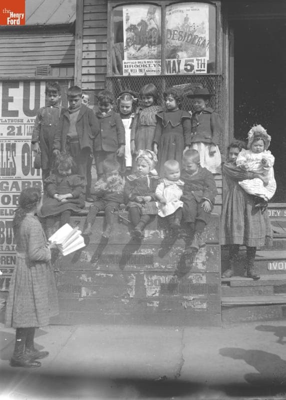 Children's Games, School, 1902