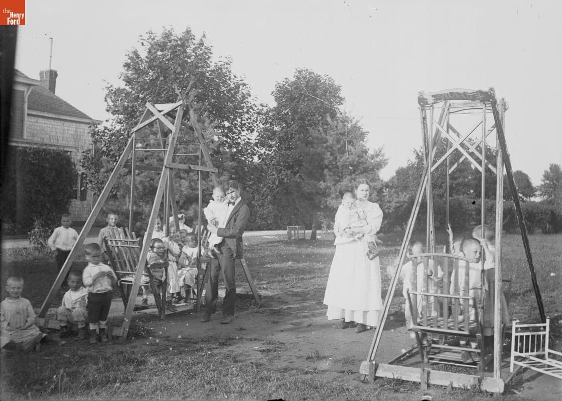 St. Giles Home (Hempstead), the Swings, 1903-1915