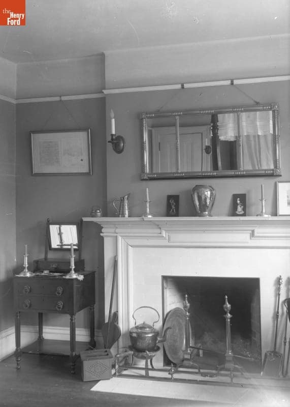 Dressing Table, Fireplace, 1890-1915