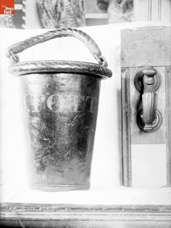 Long Island Historical Museum, Fire Bucket, 1890-1915