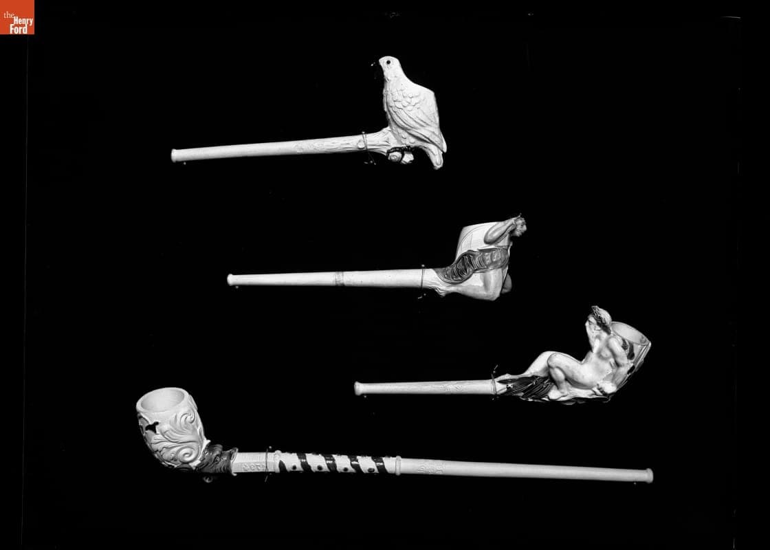 Clay Pipes, Collection of W.G. Bowdoin, 1890-1915