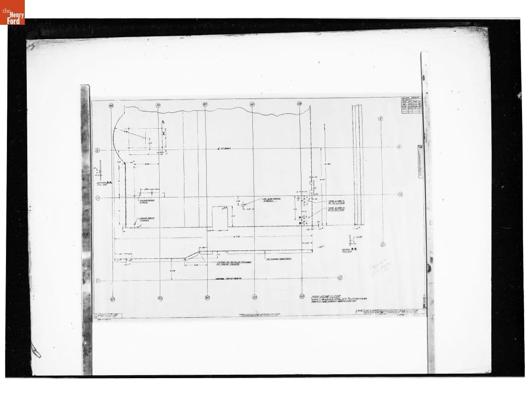 Drawing, "Pan - Rear Floor," Ford GPW, December 19, 1941