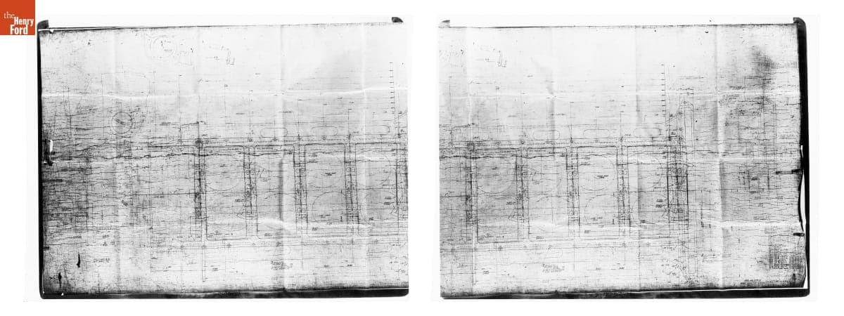 Drawing, "Cylinder Block, Sheet 3," Ford GAA Engine for M4A3 Medium Tank (M4 Sherman), February 1943