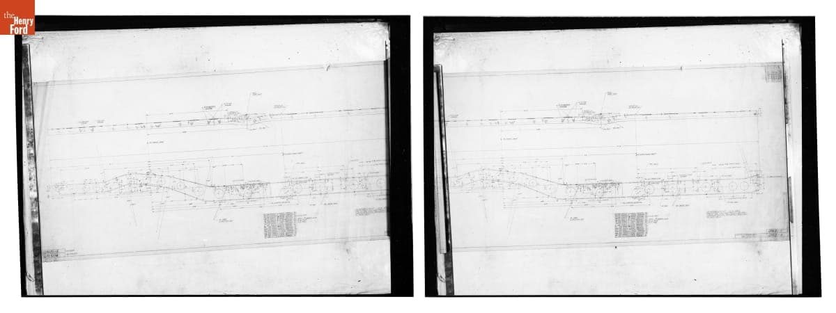 Drawing, "Reinforcement - Side Rail," Ford GPA, January 16, 1943