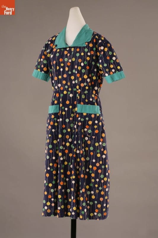 Dress Made by Susana Allen Hunter, 1955-1965